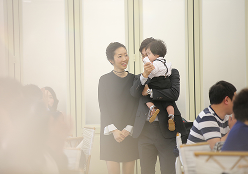 돌스냅 - 한복 입은 아기의 돌잔치 사진