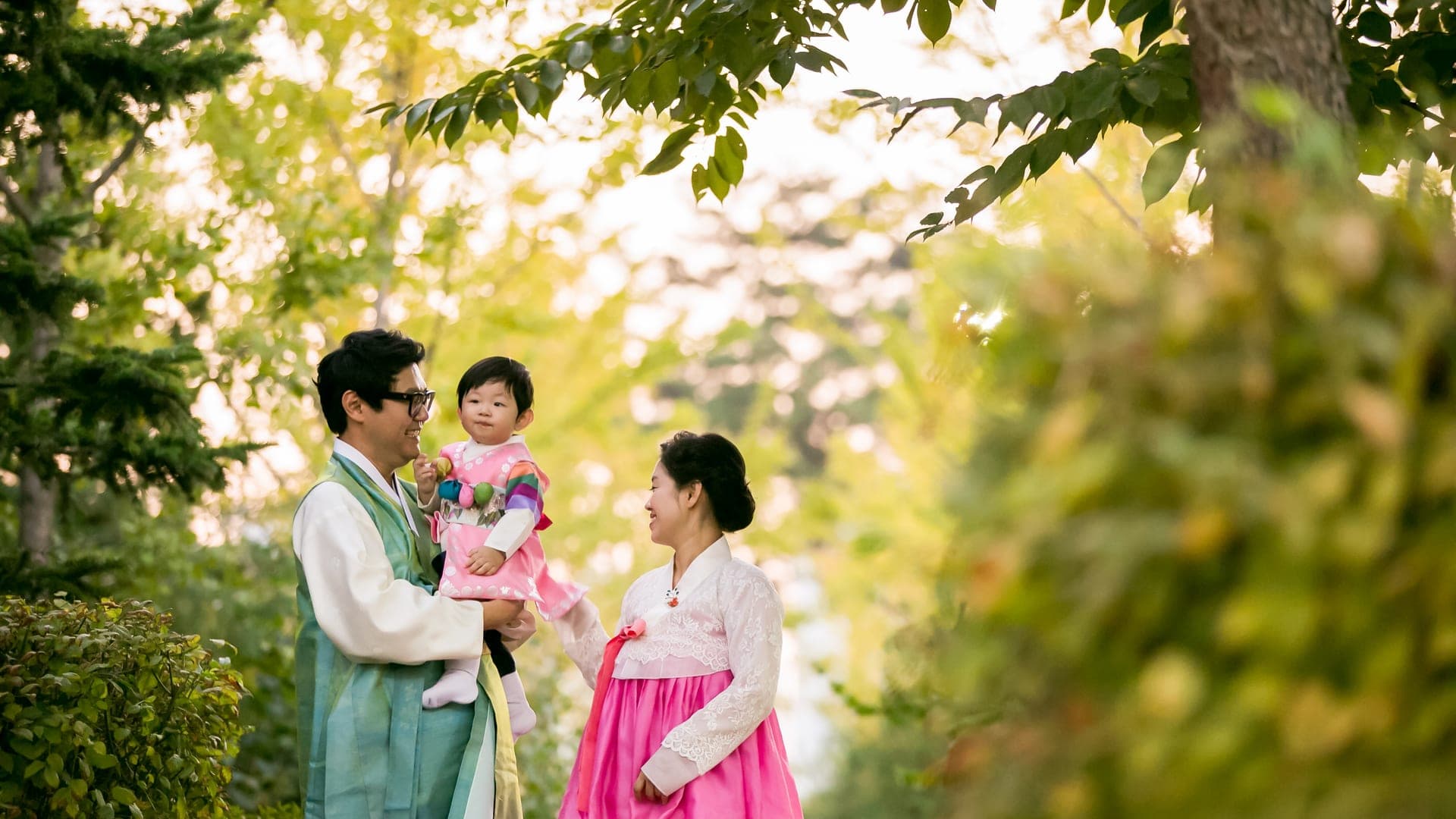 벚꽃 명소 - 가족 스냅 촬영