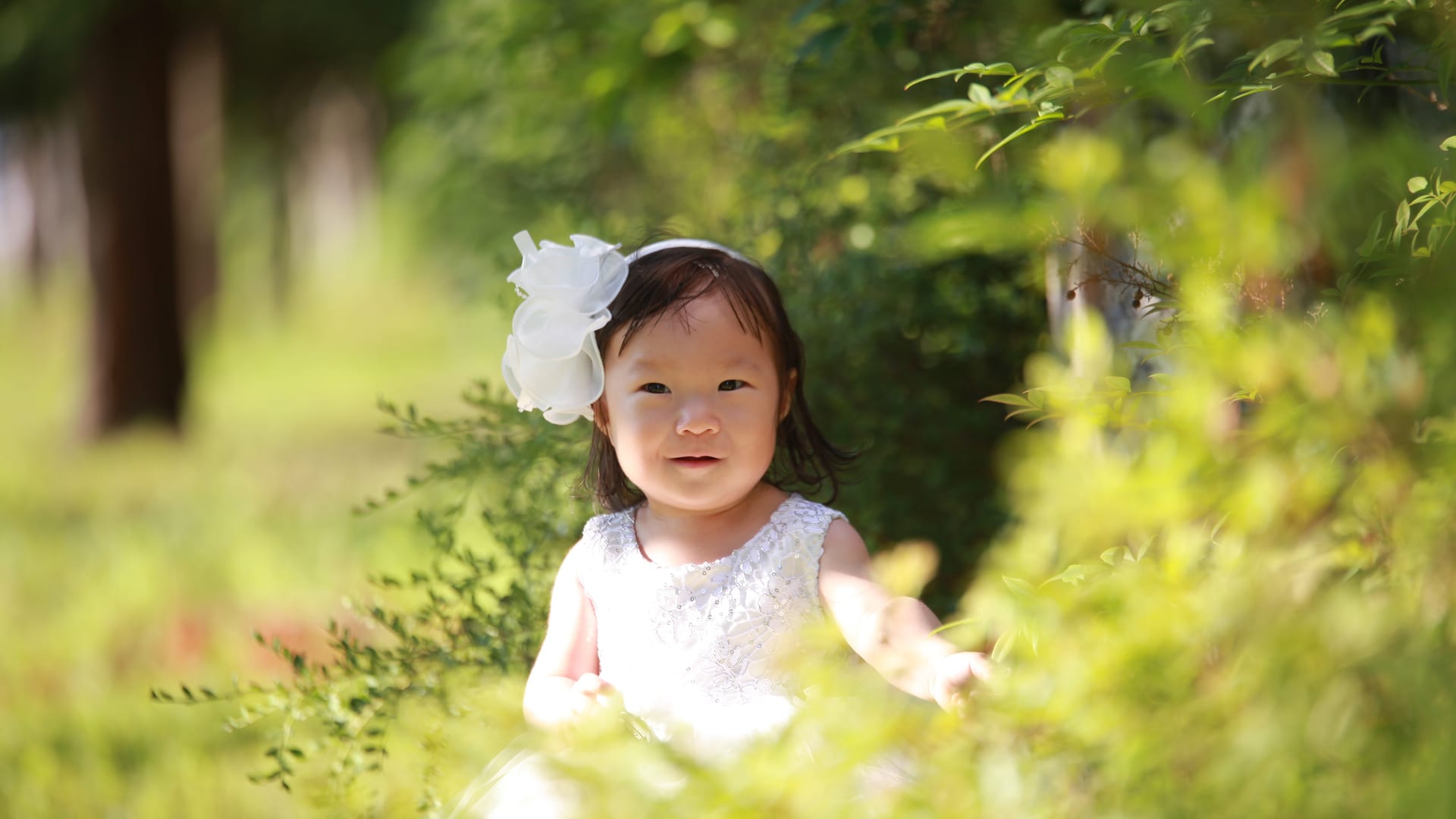 가을 가족사진 - 단풍과 함께